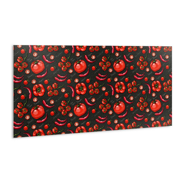 Nástěnný panel Papriky a rajče