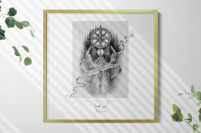 Klasický fotorámeček zlatý 50x50 cm