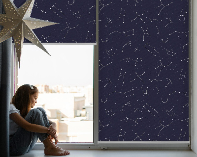 Roleta na okno Souhvězdí hvězd