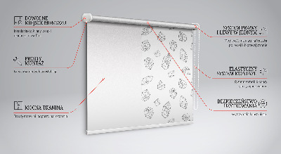 Stahovací roleta Geometrické tvary