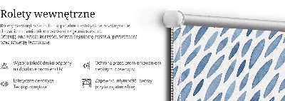 Stahovací roleta Malované fazole
