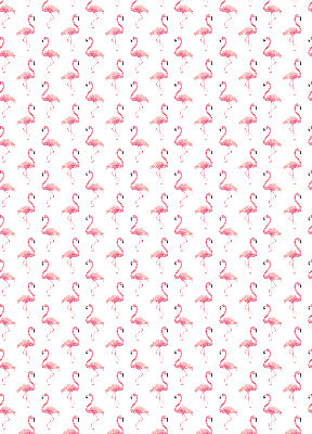 Roleta na balkonové dveře Flamingos