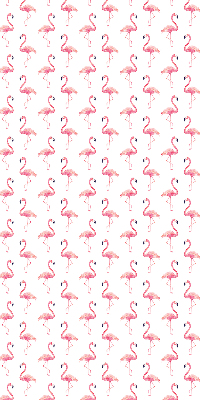 Roleta na balkonové dveře Flamingos