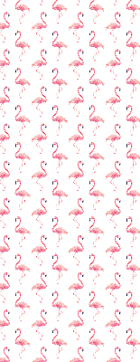 Roleta na balkonové dveře Flamingos