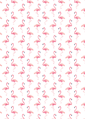 Roleta na balkonové dveře Flamingos