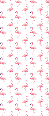 Roleta na balkonové dveře Flamingos