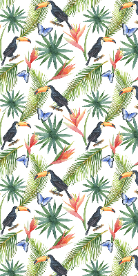 Roleta do okna Toucan on flowers