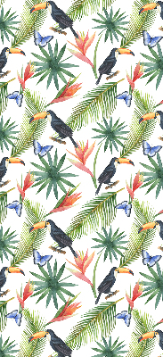 Roleta do okna Toucan on flowers