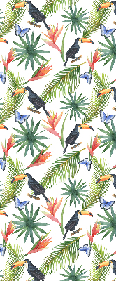 Roleta do okna Toucan on flowers