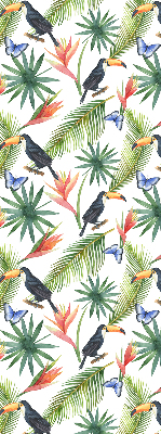 Roleta do okna Toucan on flowers
