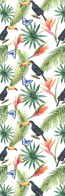 Roleta do okna Toucan on flowers