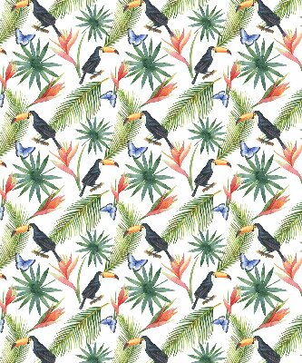 Roleta do okna Toucan on flowers