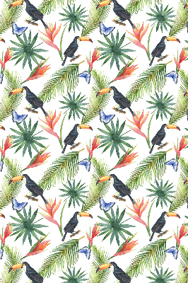 Roleta do okna Toucan on flowers