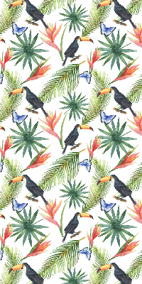 Roleta do okna Toucan on flowers