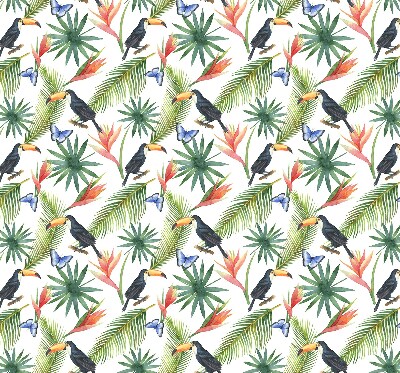 Roleta do okna Toucan on flowers