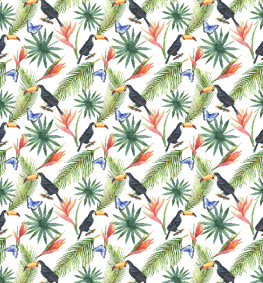 Roleta do okna Toucan on flowers