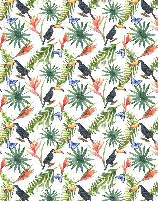 Roleta do okna Toucan on flowers