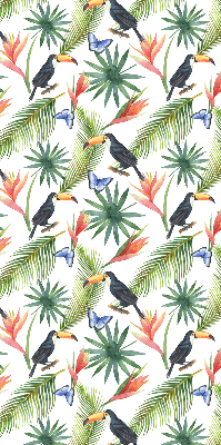 Roleta do okna Toucan on flowers