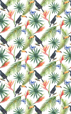 Roleta do okna Toucan on flowers