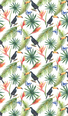 Roleta do okna Toucan on flowers