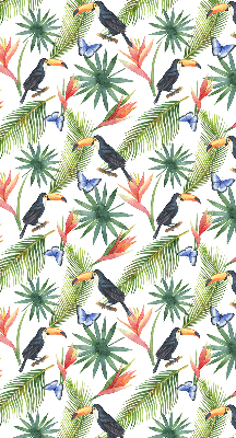 Roleta do okna Toucan on flowers