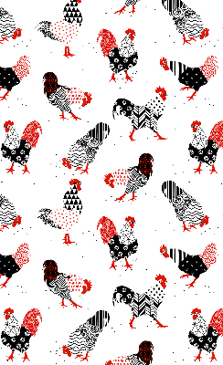 Stahovací roleta Roosters