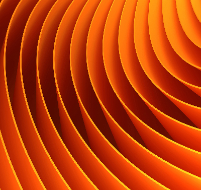 Stahovací roleta Oranžová abstrakce