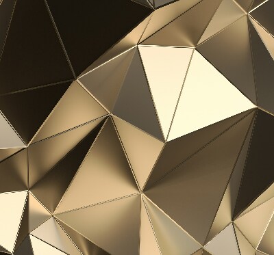 Vnitřní roleta do okna Zlaté trojúhelníky