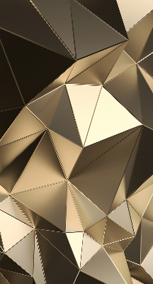 Vnitřní roleta do okna Zlaté trojúhelníky