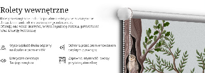Roleta na okno Divoká zvířata