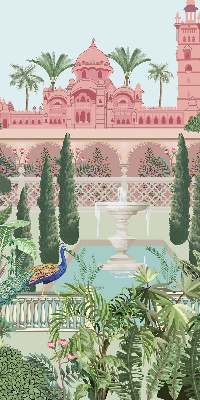 Roleta do okna Palác se zahradou