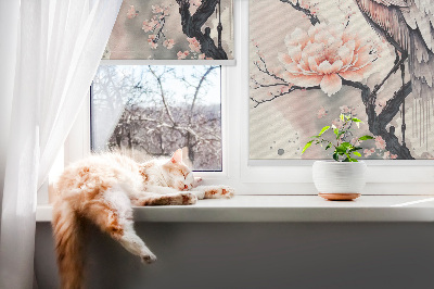 Roleta na okno Volavka v květu
