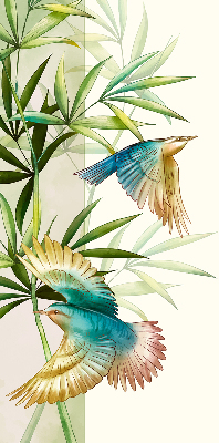 Vnitřní roleta do okna Ptáci v listech