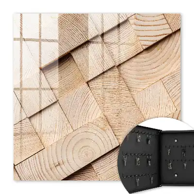 Dřevěná textura dodávající teplo