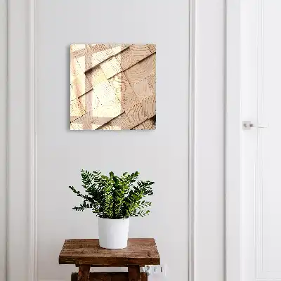 Dřevěná textura dodávající teplo