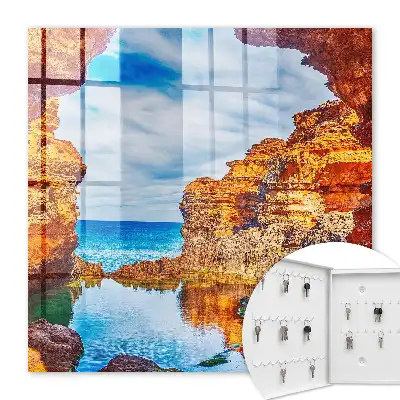 Slunečné pobřeží, moře, obloha