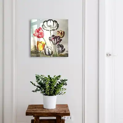 Retro tulipány plné energie