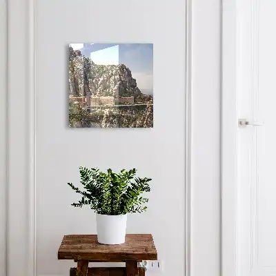 Horská architektura obohacená o klášter