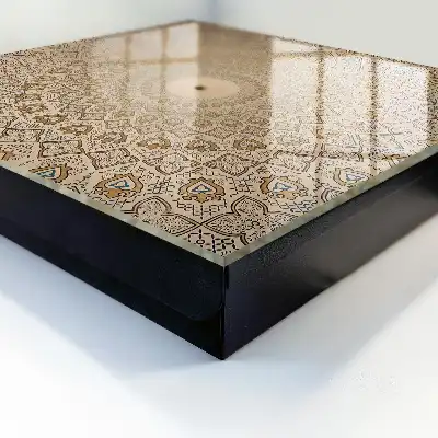 Zdobená mandala symetrie a elegance