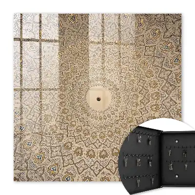 Zdobená mandala symetrie a elegance