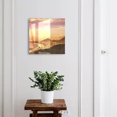 Městská harmonie při západu slunce