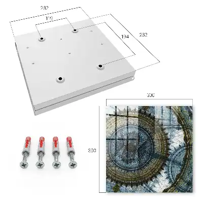 Geometrický motiv harmonie mandaly