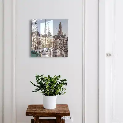 Plachty na vodě jsou věží