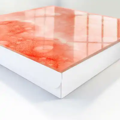 Oranžová abstrakce v pozadí