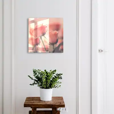 Jemné květiny v pastelových odstínech