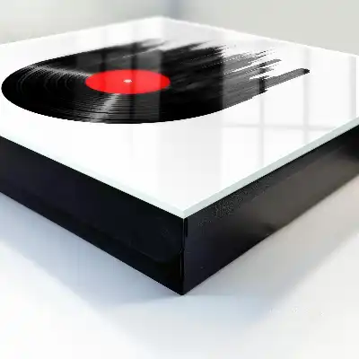 Hudba města vinylových desek