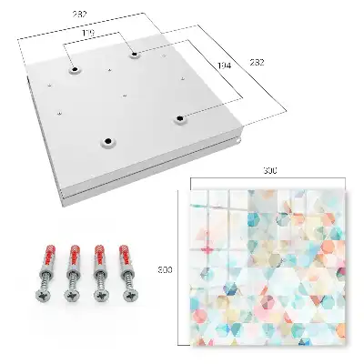 Geometrické pastelové vzory