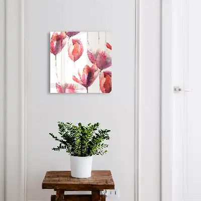 Tulipány v červené a růžové barvě