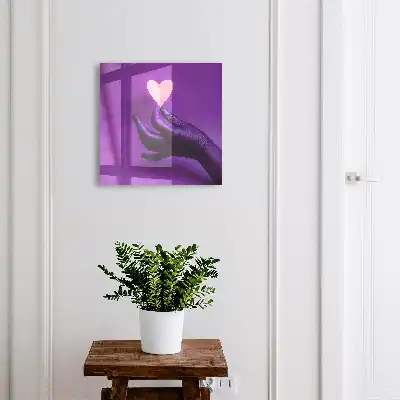 Fialová láska Kontrast emocí