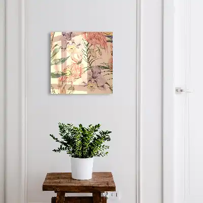 Exotická elegance se zelenými listy
